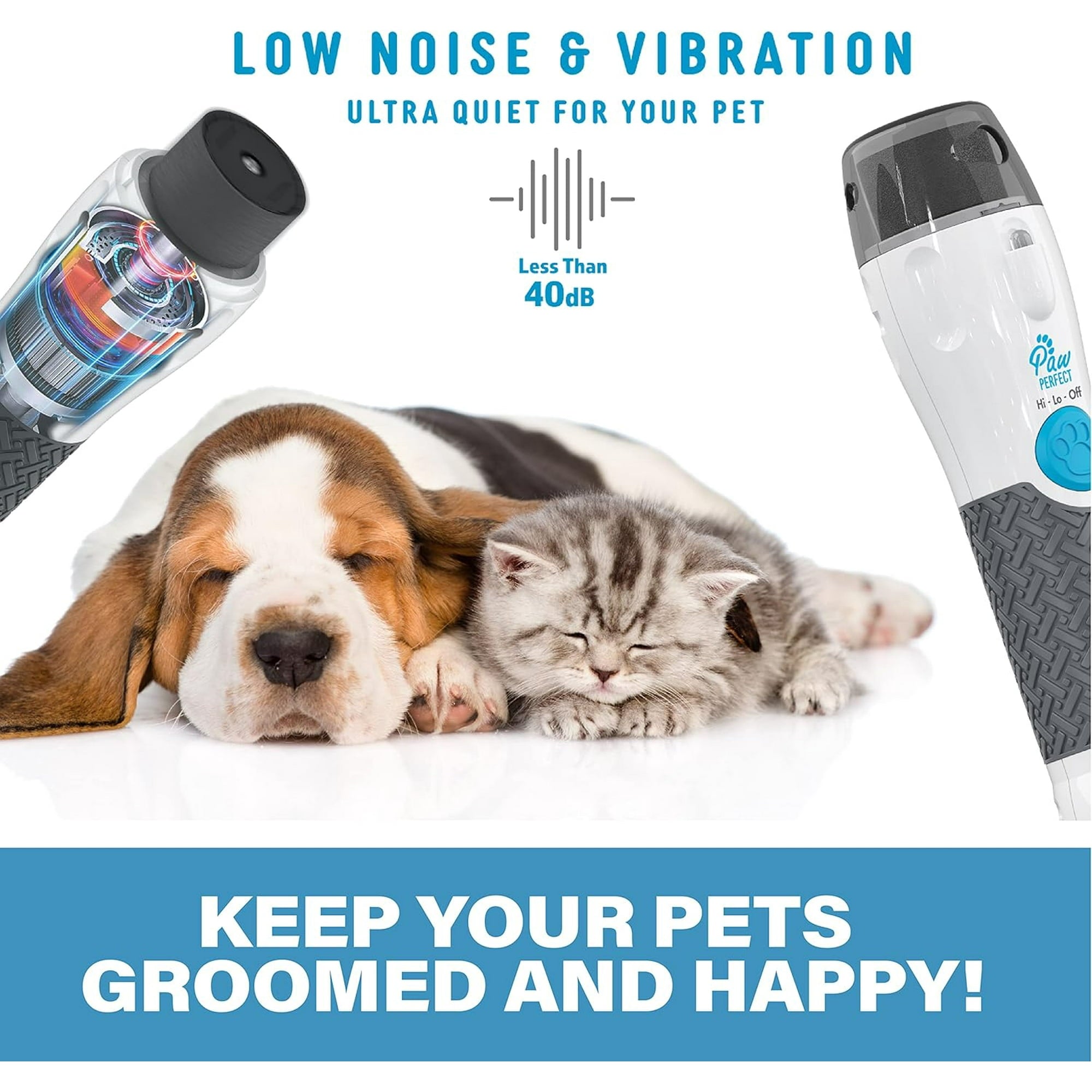Bell + Howell Paw Perfect Pet Nail Rotating File