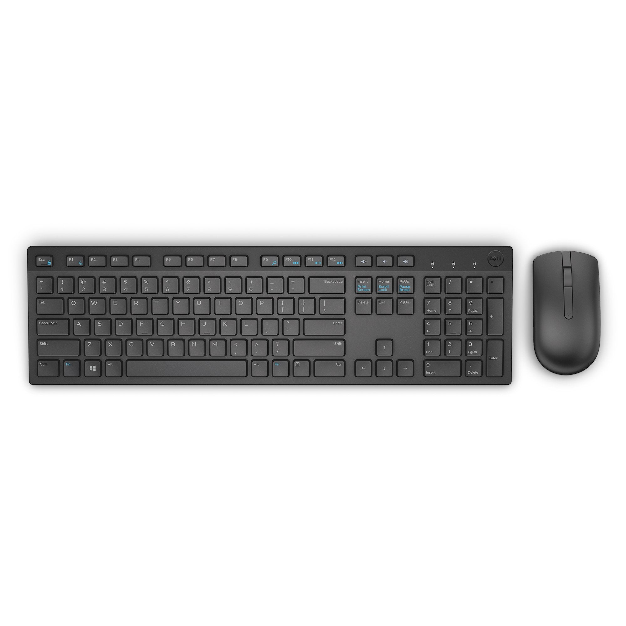 Dell KM636 Wireless Keyboard and Mouse Combo (Black)
