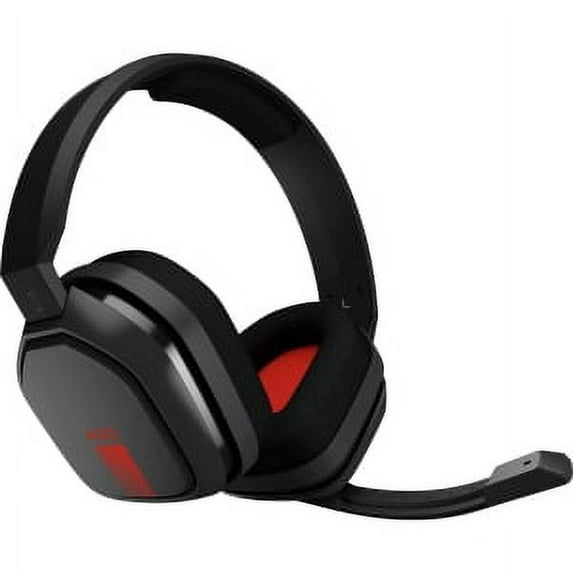 Astro A10 Headset - Stereo - Red, Gray - Mini-phone - Wired