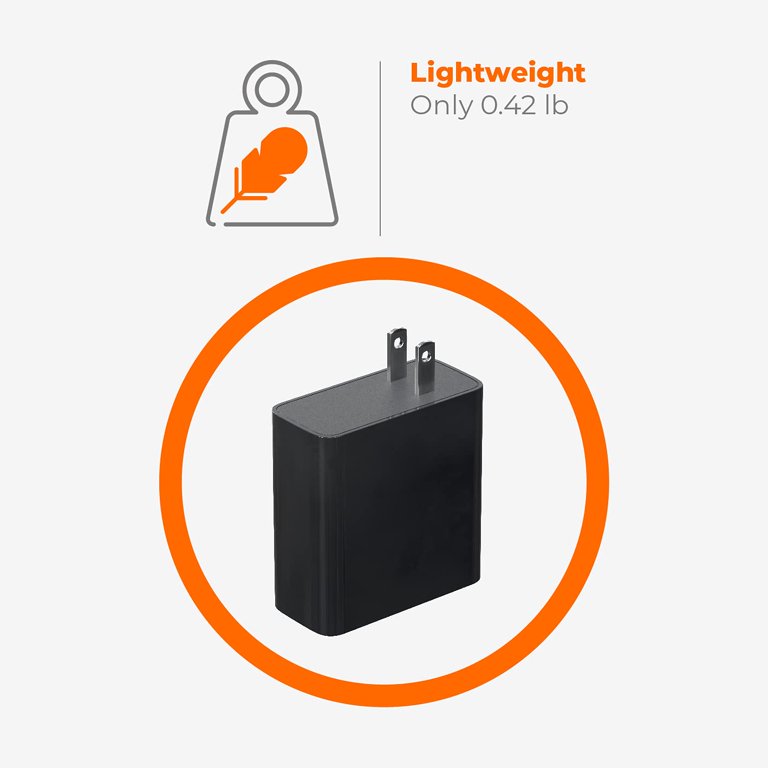 Einova 100W Universal Power Adapter, Includes 5 Charging Tips & USB-C Charging and Data Cable