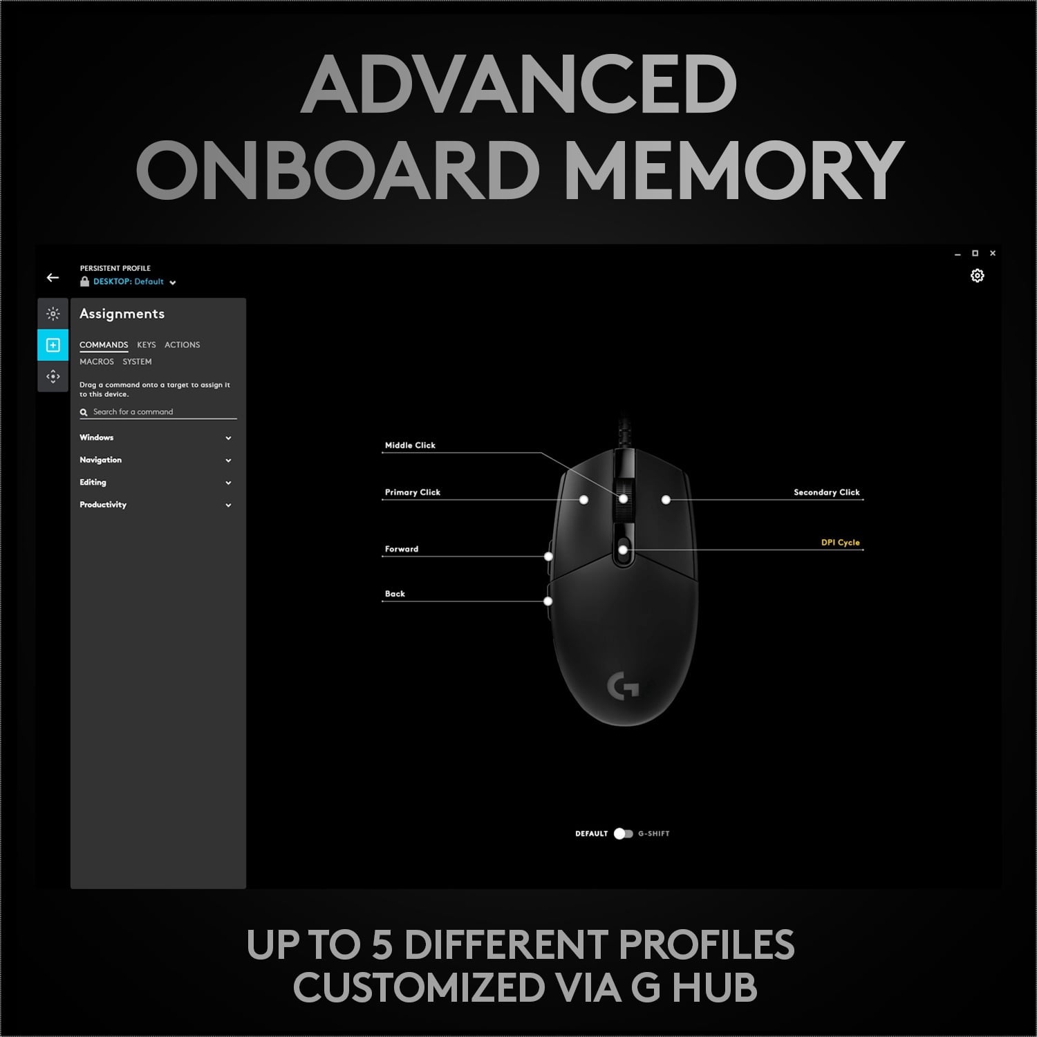 G Pro (Hero) Wired Optical Gaming Mouse