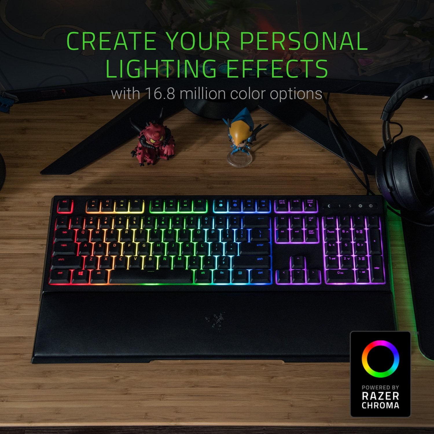 Razer Ornata Chroma - Mecha-Membrane Gaming Keyboard