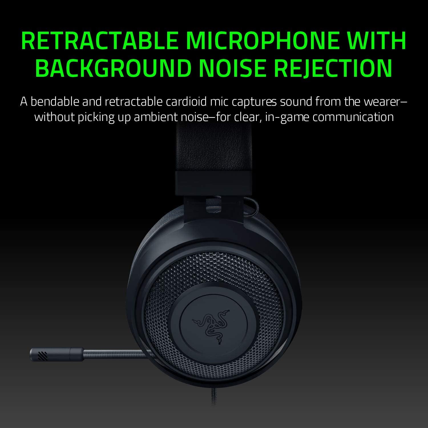Razer Kraken Tournament Edition Gaming Headset - THX Spatial Audio - Black