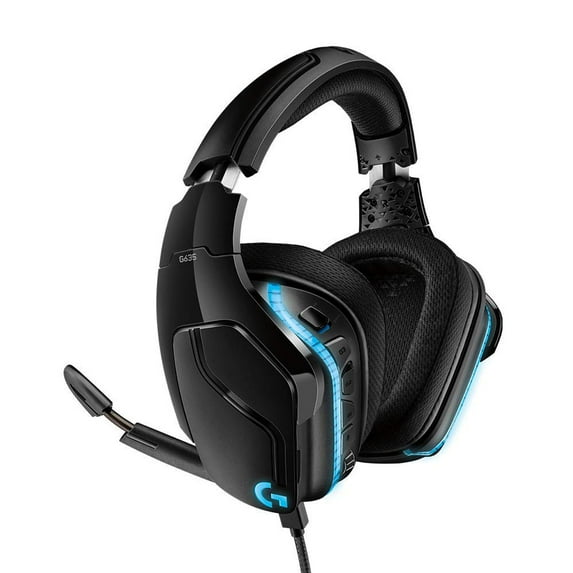 Logitech G635 DTS, X 7.1 Surround Sound LIGHTSYNC RGB PC Gaming Headset