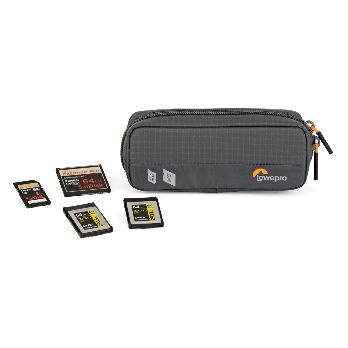 Lowepro GearUp Memory Card Wallet 20, Dark Gray