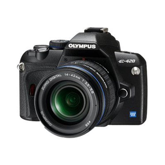 Olympus EVOLT E-420 - Digital camera - SLR - 10.0 MP - Four Thirds - body only